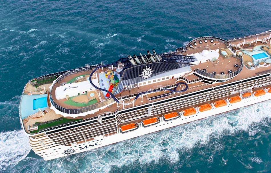 14 noches de cruceros a bordo del MSC Preziosa
