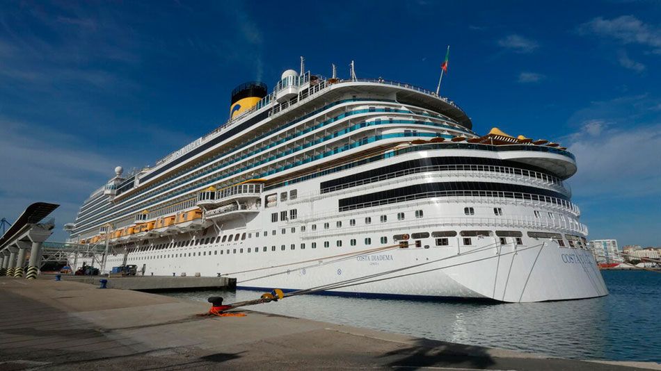 Costa Diadema reemplaza al Costa Smeralda en la temporada de Brasil