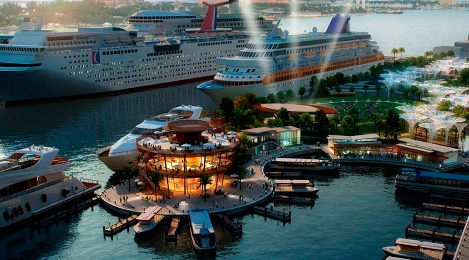 El nuevo puerto de cruceros que se inaugurará en mayo de 2023