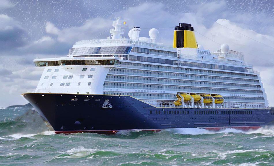 100 pasajeros a bordo de un crucero resultaron heridos por una tormenta
