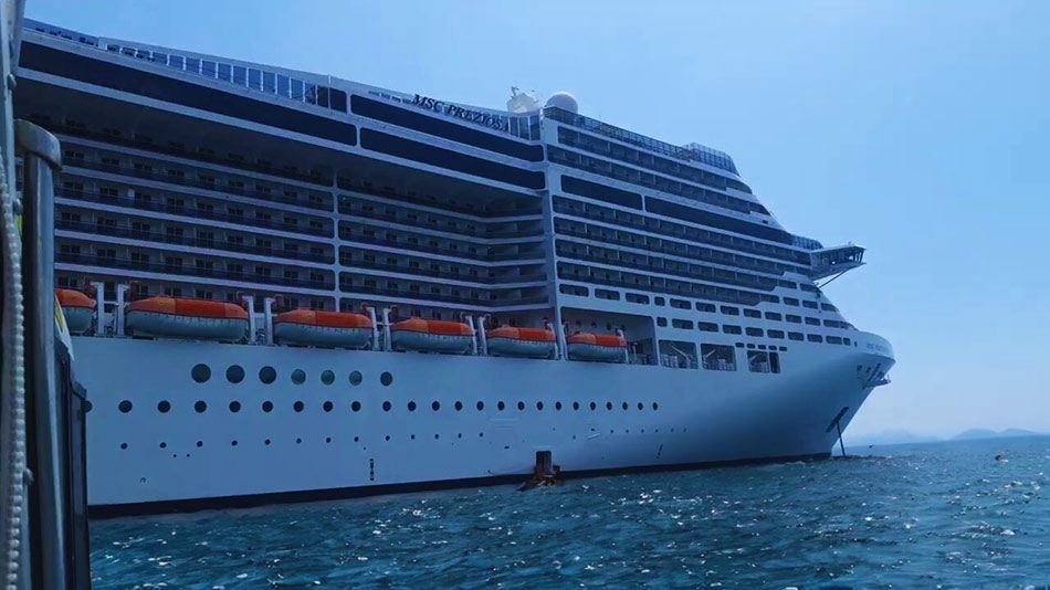 Barco de MSC Cruceros responde a la llamada de emergencia