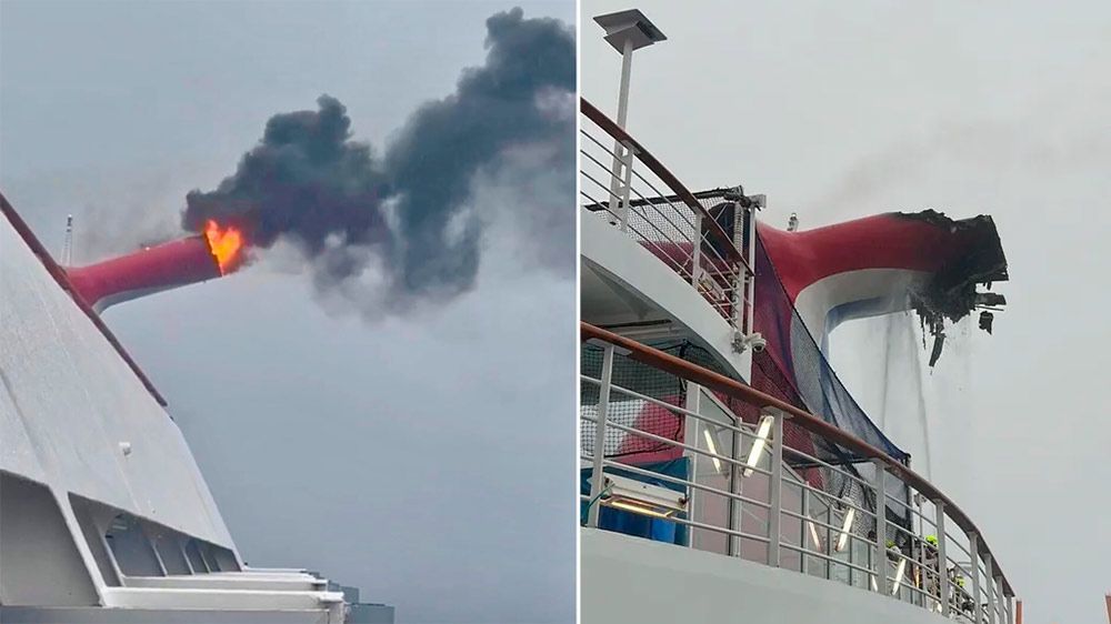 Carnival cancela dos cruceros después del incendio a bordo