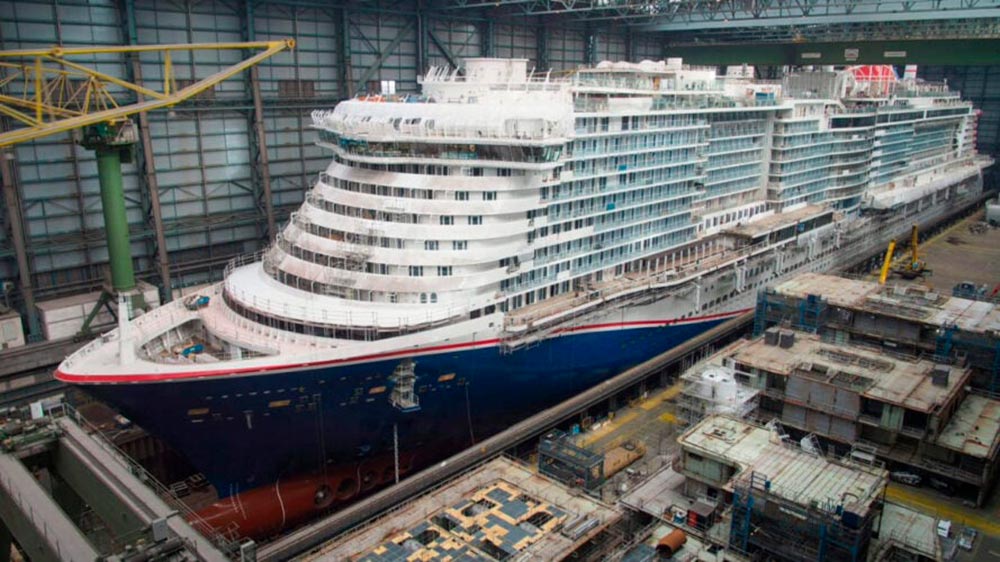 Carnival Cruise anuncia la construccion de un nuevo mega barco