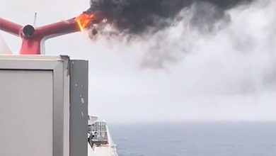 Incendio en el crucero Carnival Freedom