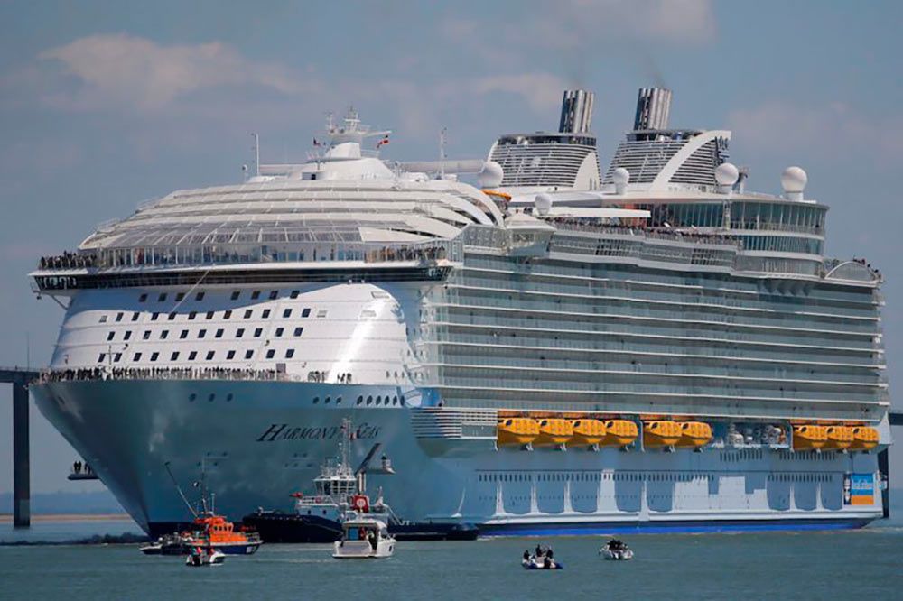 Fallece el capitán del crucero Harmony of the Seas