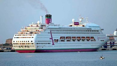 Un tripulante del crucero Ambience fue reportado como desaparecido
