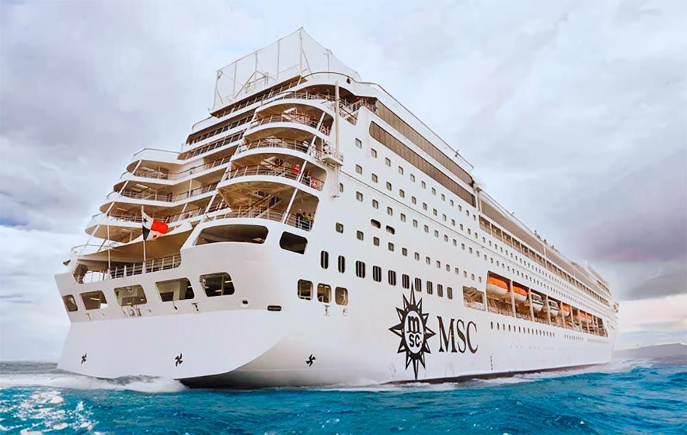 Incendio a bordo de un barco de MSC Cruceros