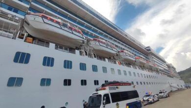 Incendio a bordo de crucero deja tres tripulantes heridos