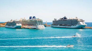 El puerto español que registró un record de cruceristas