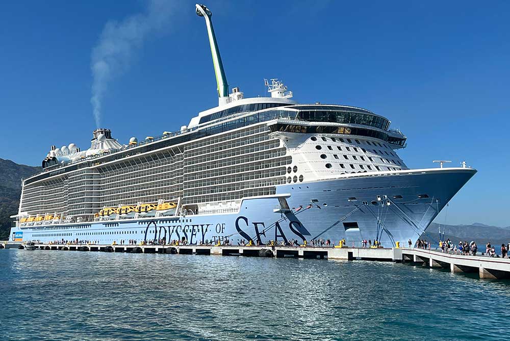 Un crucero de Royal Caribbean y un rescate en altamar